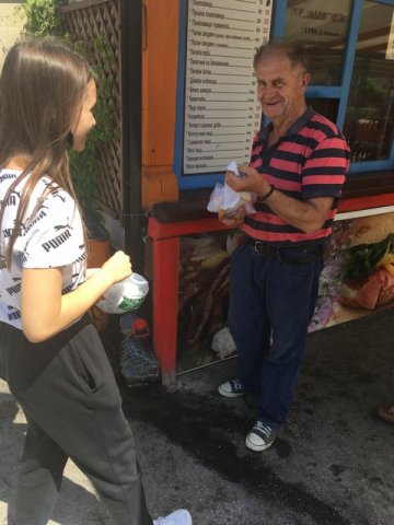 Извештај о спроведеној акцији дељења маски, дезинфекционих средстава и визира у Гучи 